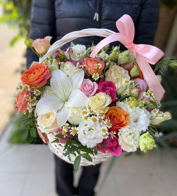 Цветочные корзины