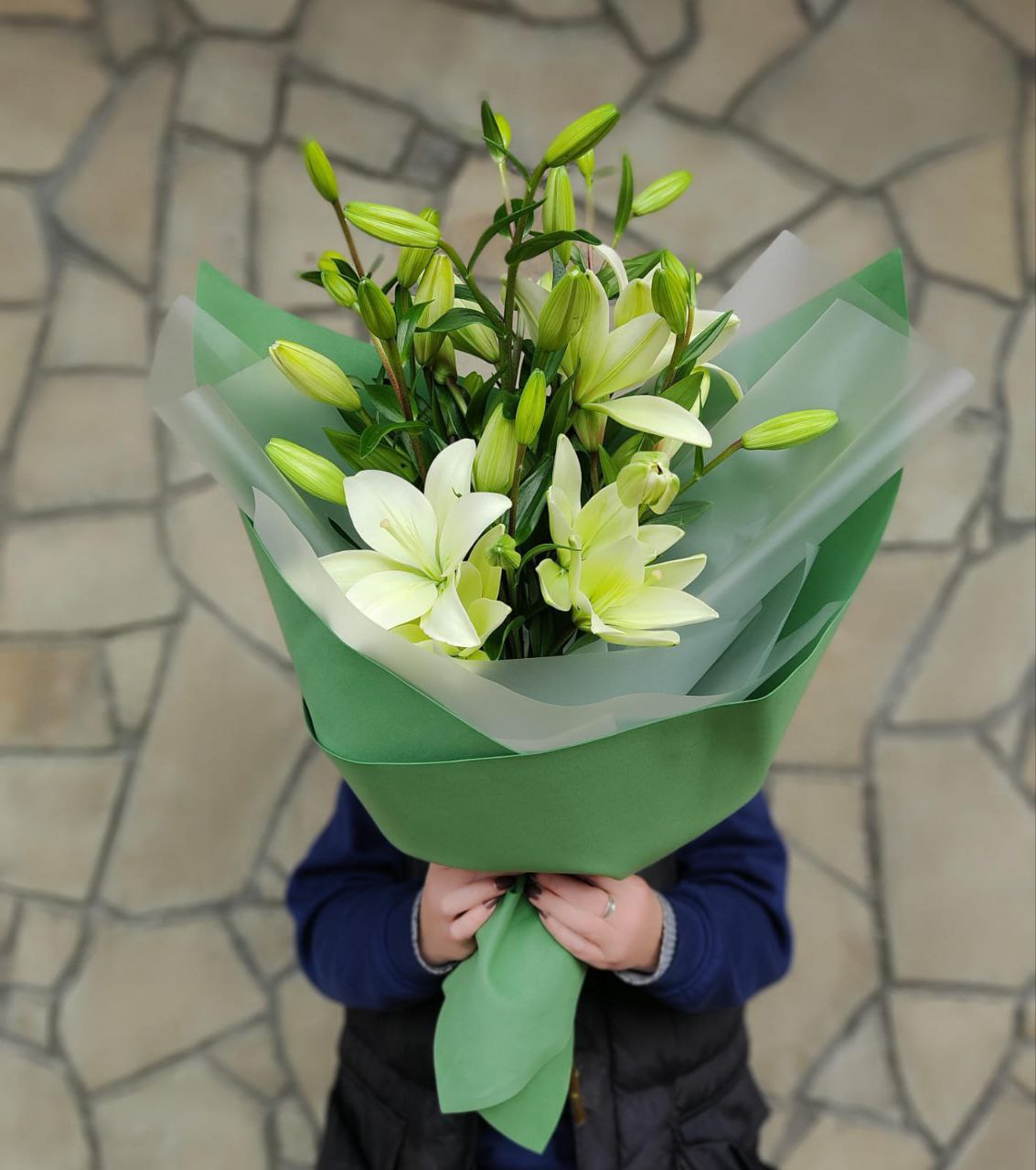 Букет из 7 лилий