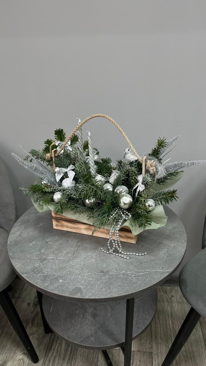 Новогодняя композиция "Зимняя сказка"