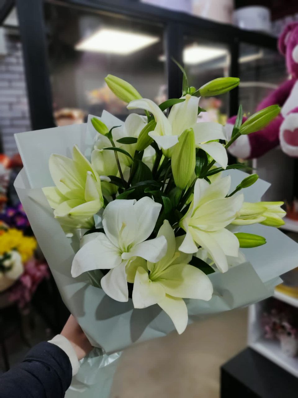 Букет из 7 лилий
