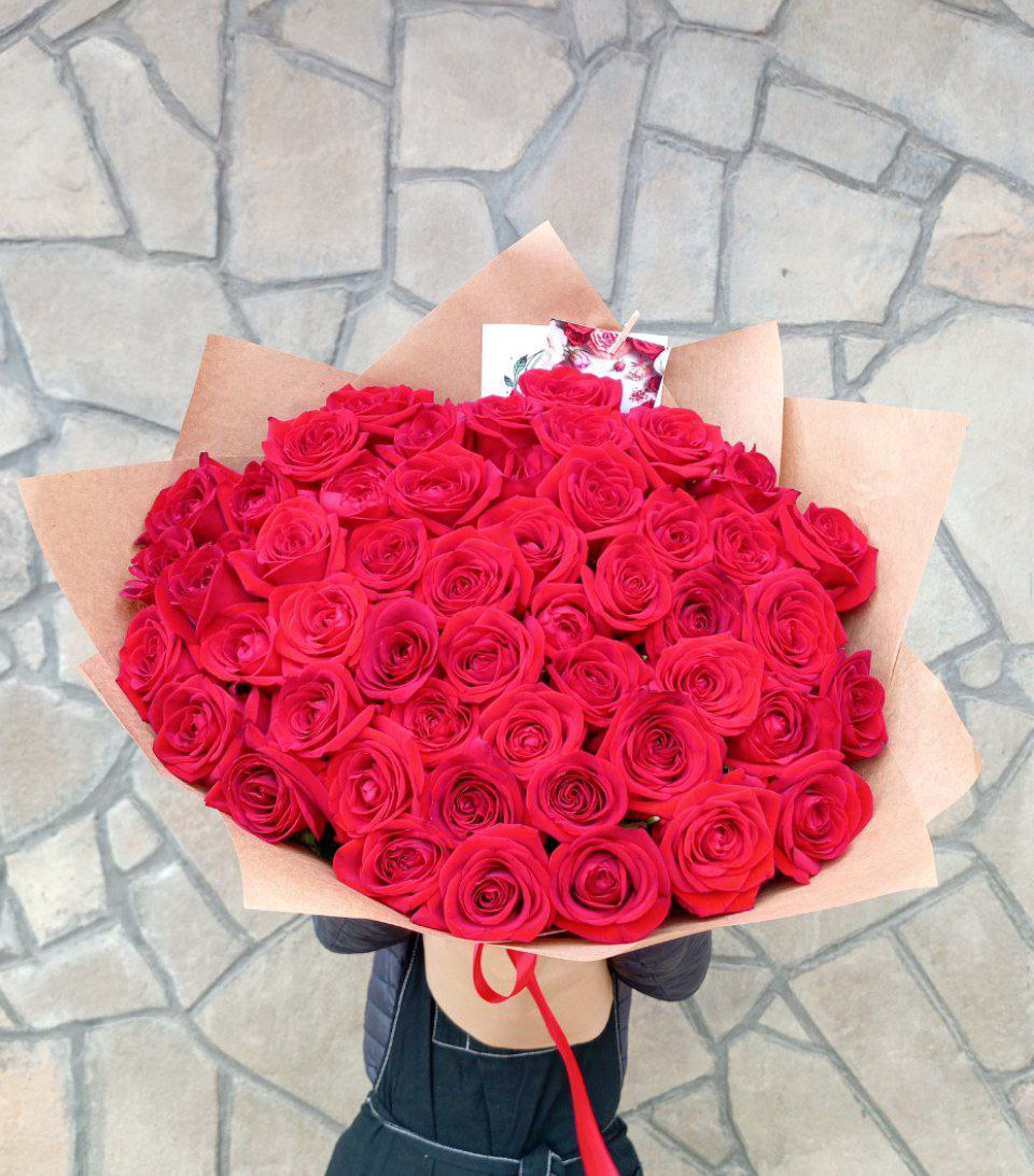 Букеты из роз